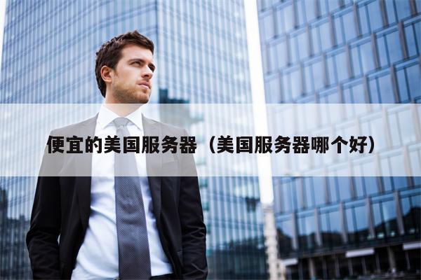 便宜的美国服务器（美国服务器哪个好）